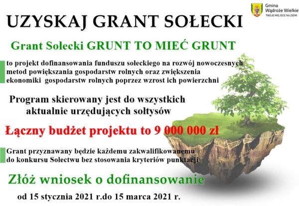 Uzyskaj grant Sołecki